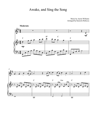 Awake, and Sing the Song