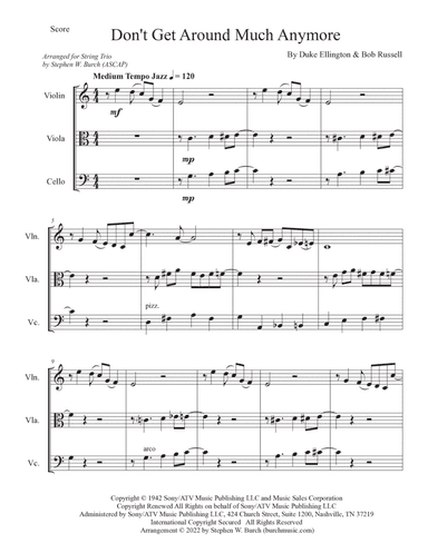 Don't Get Around Much Anymore