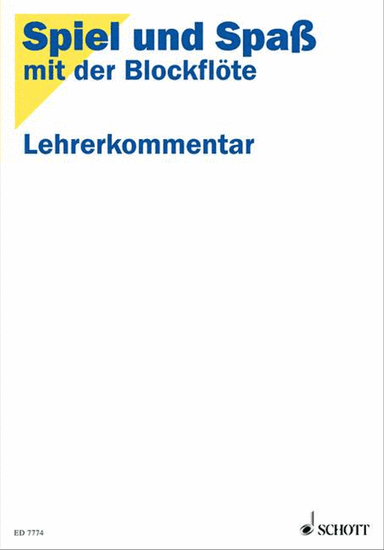 Spiel Und Spass Sop. Buch 1a