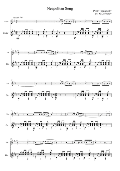 Neapolitan Song