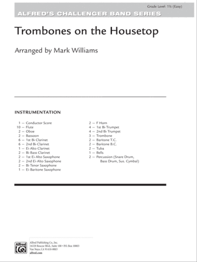 Trombones on the Housetop: Score