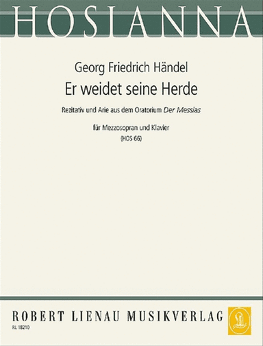 Er weidet seine Herde (Messias)