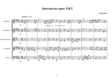 Intermezzo opus 118 n°2
