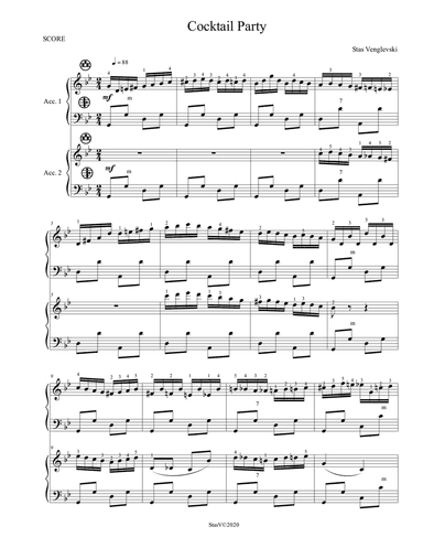 Cocktail Party (accordion duet)