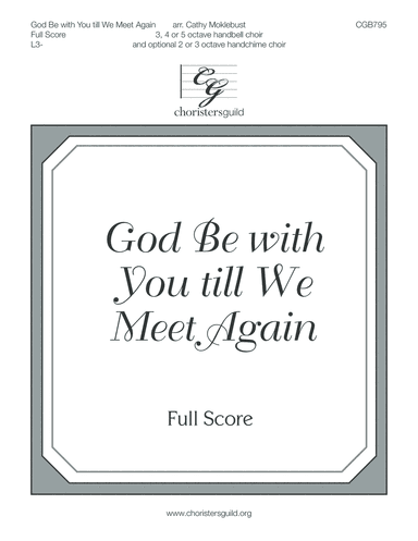 God Be With You Till We Meet Again - Full Score
