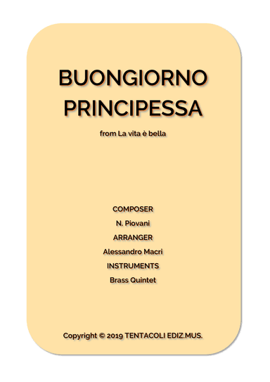 Buongiorno Principessa