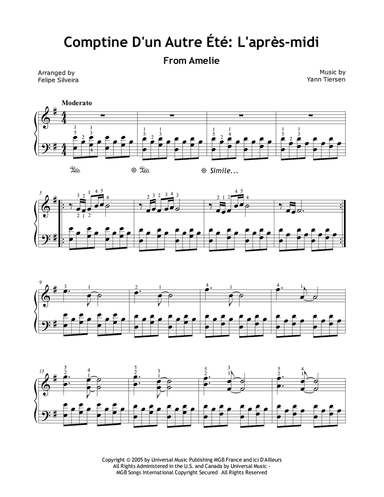 Comptine D'un Autre Été: L'après-midi