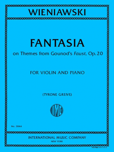 Fantasia On Themes From Gounod's 'Faust', Op.20