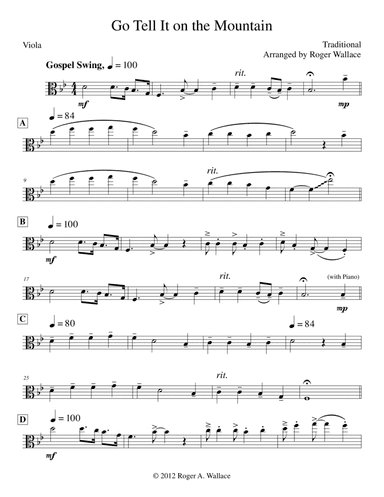 Go Tell It on the Mountain