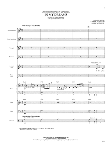 In My Dreams: Score