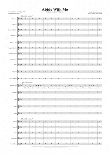 Abide With Me (Choir & Orchestra)