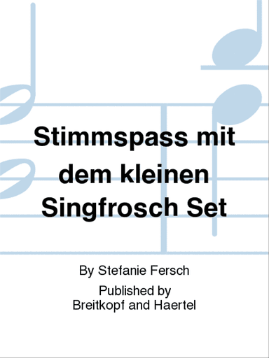 Stimmspass mit dem kleinen Singfrosch