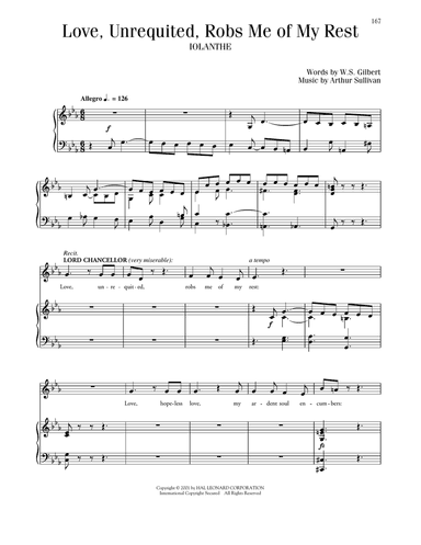 Love, Unrequited, Robs Me Of My Rest