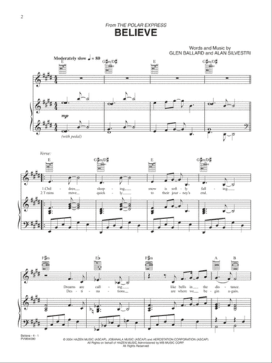 Believe (from The Polar Express)