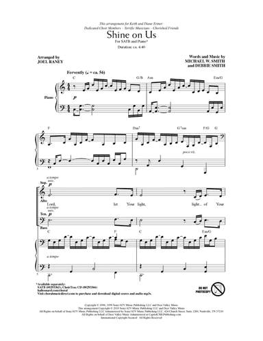 Shine On Us (arr. Joel Raney)