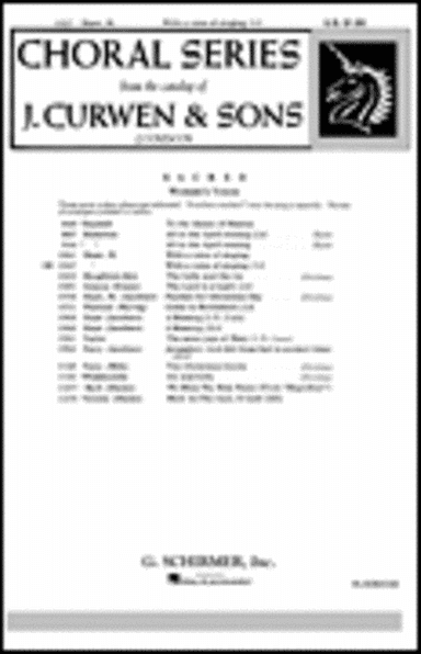 With A Voice Of Singing Organ