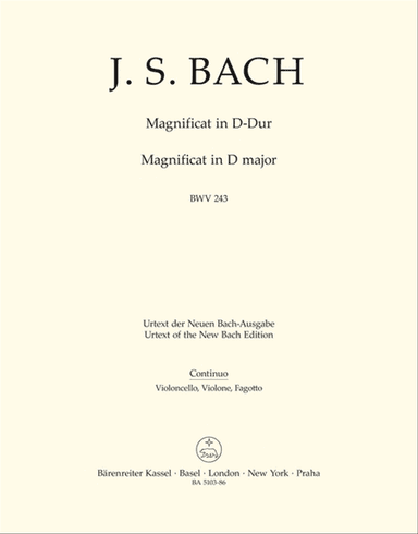 Magnificat D major BWV 243