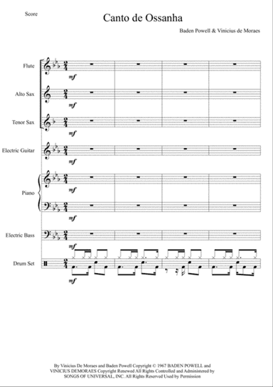 Canto De Ossanha