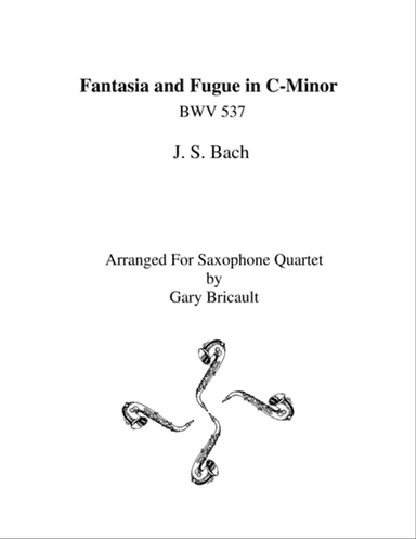 Fantasia and Fugue in C-Minor (BWV 537)