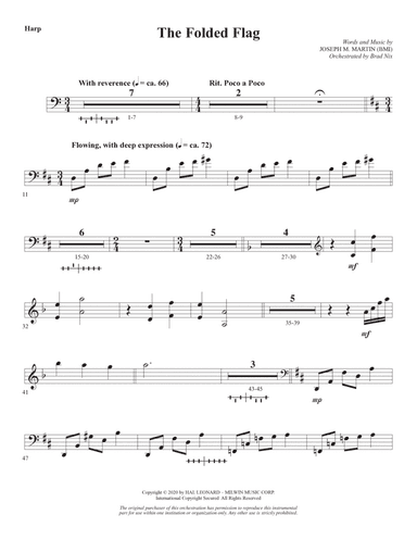 The Folded Flag - Harp
