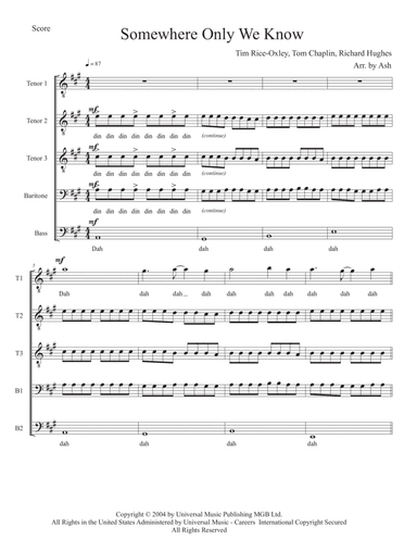 Somewhere Only We Know