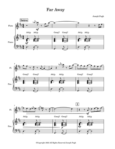 Far Away (flute solo)