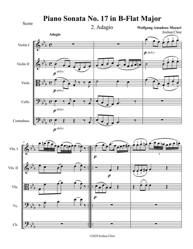 Piano Sonata No. 17, Movement 2