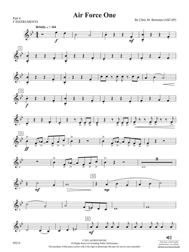 Air Force One: Part 4 - F Instruments