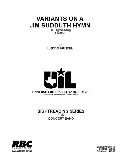 Variants on a Jim Sudduth Hymn