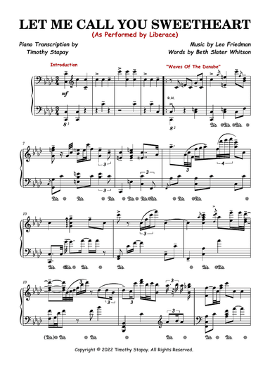 Let Me Call You Sweetheart