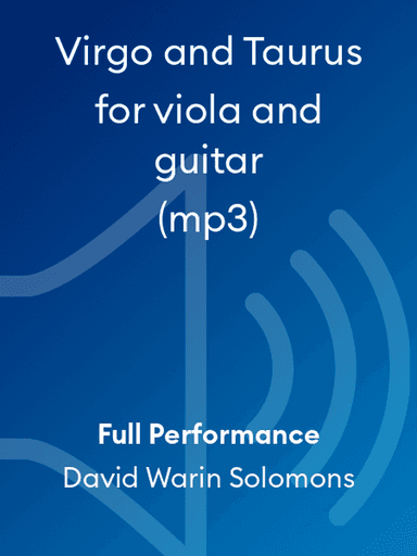 Virgo and Taurus for viola and guitar (mp3)