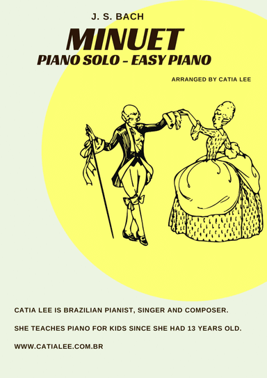 Minuet - Bach for Piano - Easy Piano