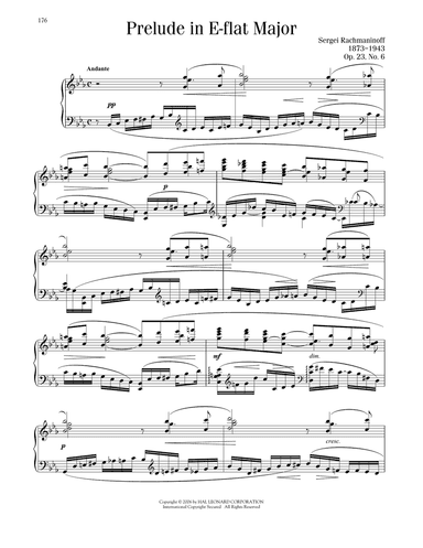 Prelude In E-Flat Major, Op. 23, No. 6