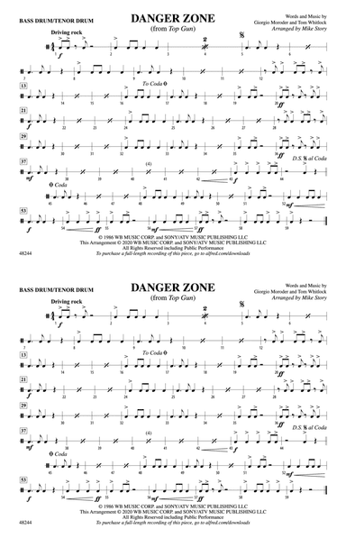 Danger Zone: Bass Drum/Tenor Drum