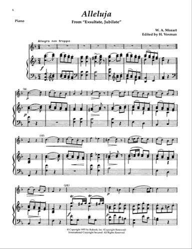 Alleluia, K. 165