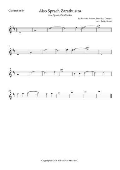 Also Sprach Zarathustra