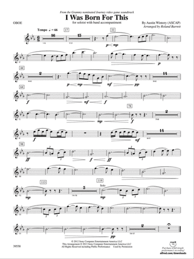 I Was Born for This: Oboe