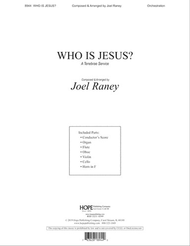Who Is Jesus?