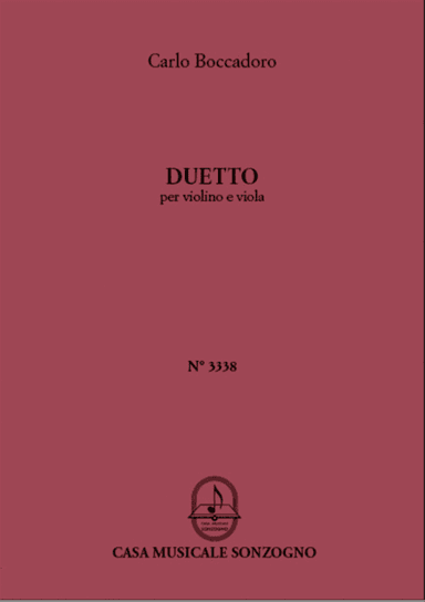 Duetto, per Violino e Viola