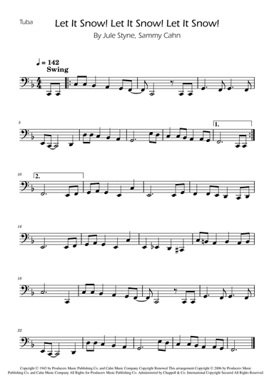 Let It Snow! Let It Snow! Let It Snow!