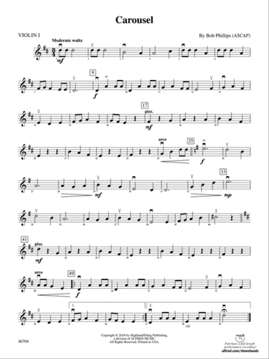 Carousel: 1st Violin
