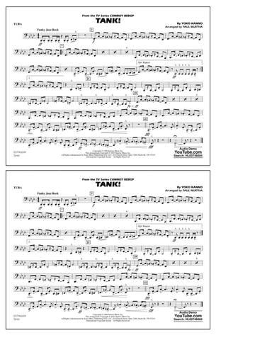Tank! (from Cowboy Bebop) (arr. Murtha) - Tuba