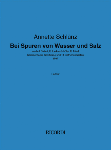 Bei Spuren von Wasser und Salz