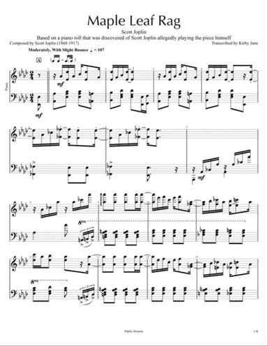 Maple Leaf Rag