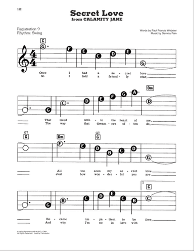 Secret Love (from Calamity Jane)