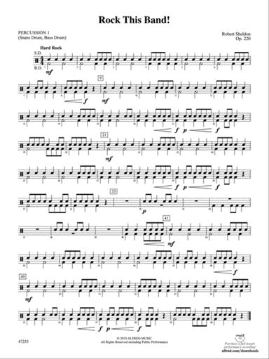 Rock This Band!: 1st Percussion
