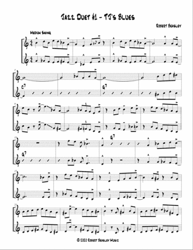 Jazz Duet #1 - TJ's Blues