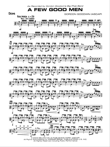 A Few Good Men: Drums