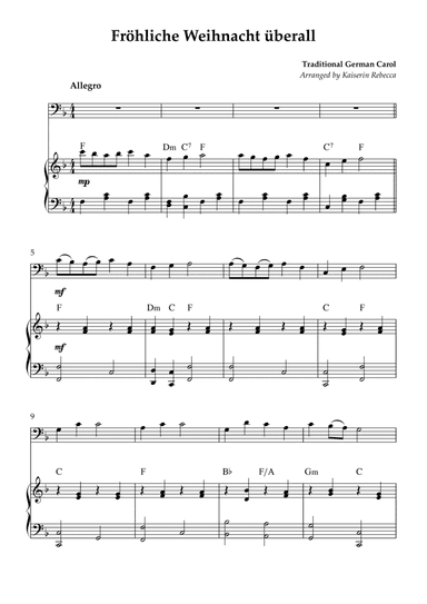 Fröhliche Weihnacht überall