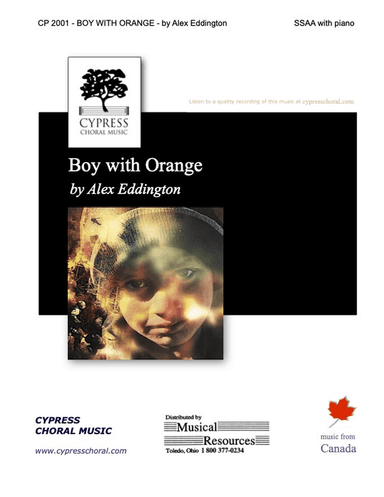 Boy With Oranges SSAA